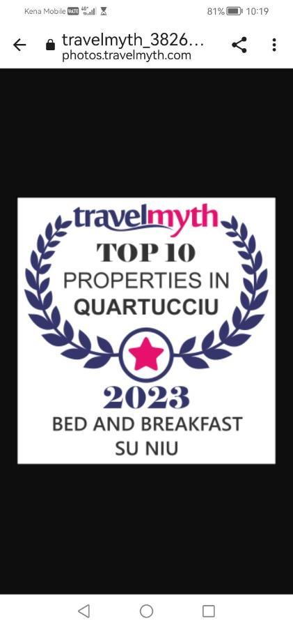 Bed And Breakfast Su Niu Quartucciu Extérieur photo